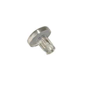 1/2" x 3/32" Clear Vinyl Bumper