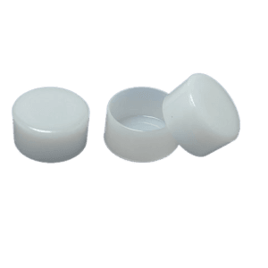 1 1/4" Round Cap - Natural Nylon
