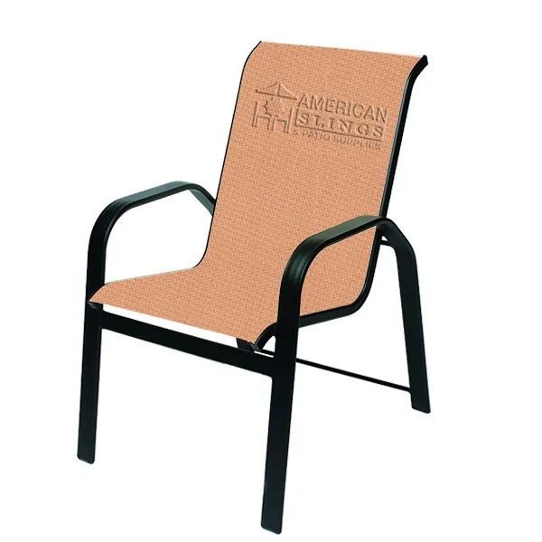 Club Chair Sling - Brown Jordan