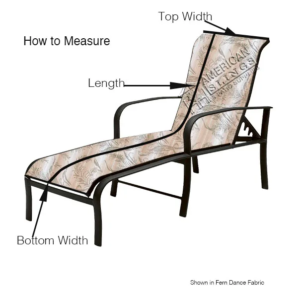 Chaise Lounge 1 Piece Sling - Image 2
