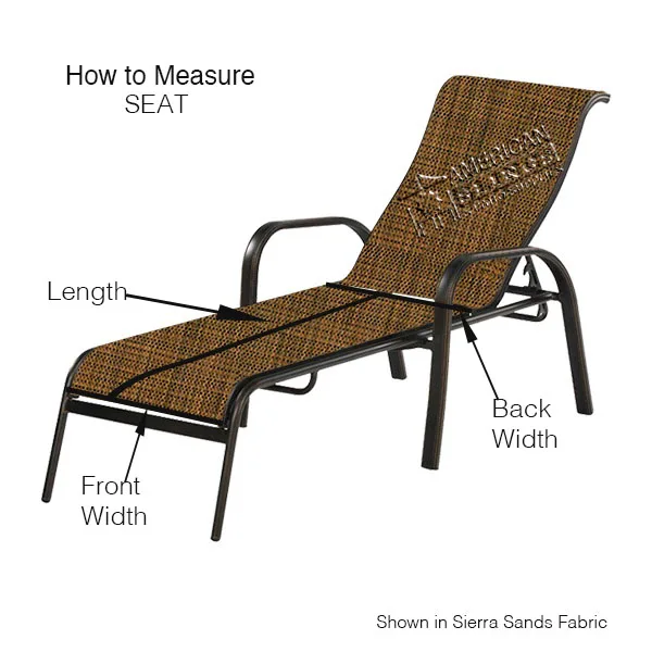 Chaise Lounge 2 Piece Sling-ML - Image 3