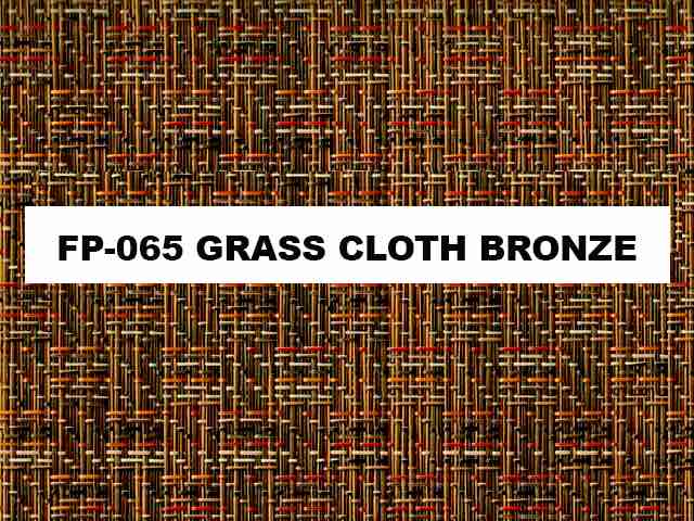 FP-065 Yard of Grass Cloth Bronze
