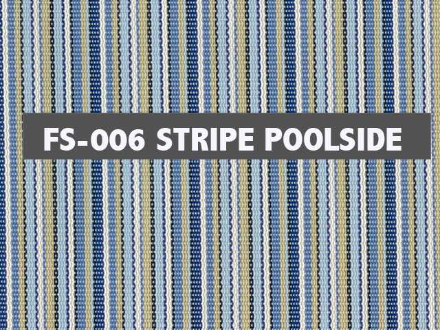FS-006 Yard of Stripe Poolside