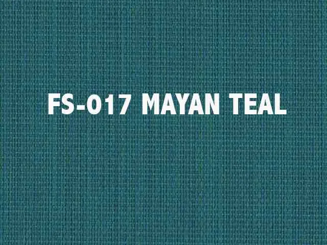 FS-017 Yard of Mayan Teal