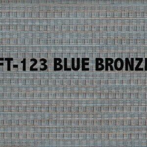 FT-123 Yard of Blue Bronze Weave