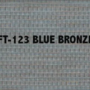 FT-123 Yard of Blue Bronze Weave