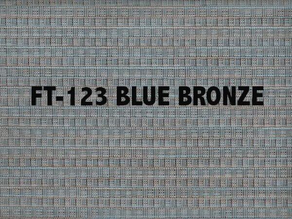 FT-123 Yard of Blue Bronze Weave