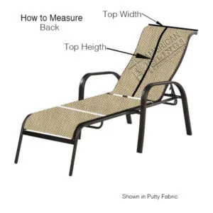 How to Measure Patio Chair Slings