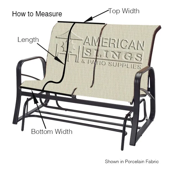 How to Measure Patio Chair Slings