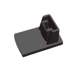 Endcaps with base - Custom 3D-Printed by ASPS - Rectangular