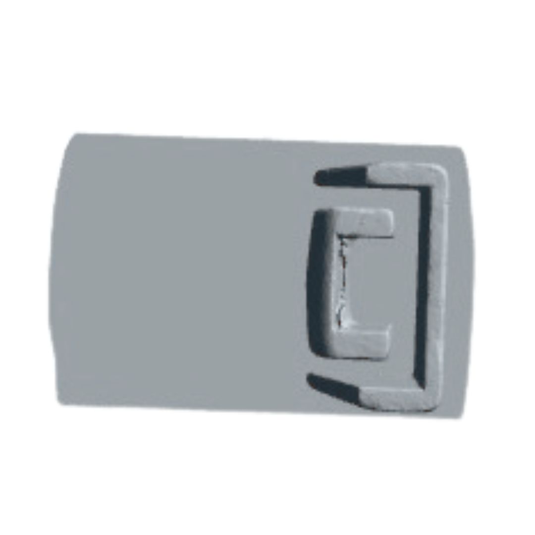 Endcaps with base - Custom 3D-Printed by ASPS - Rectangular - Image 2