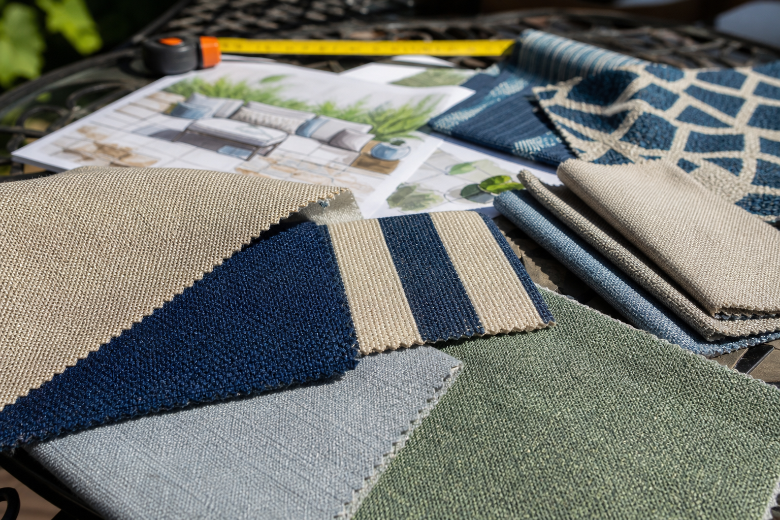 Choosing Fabric Samples