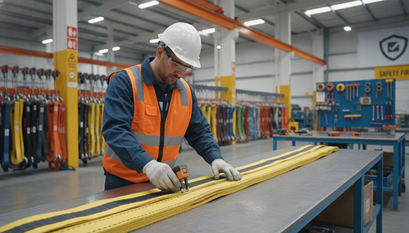 Sling Measuring Secrets: 4 Critical Errors for Perfect Fit 4 Illustrative image showing common errors in Sling Measuring Secrets, with incorrect measurements and tools
