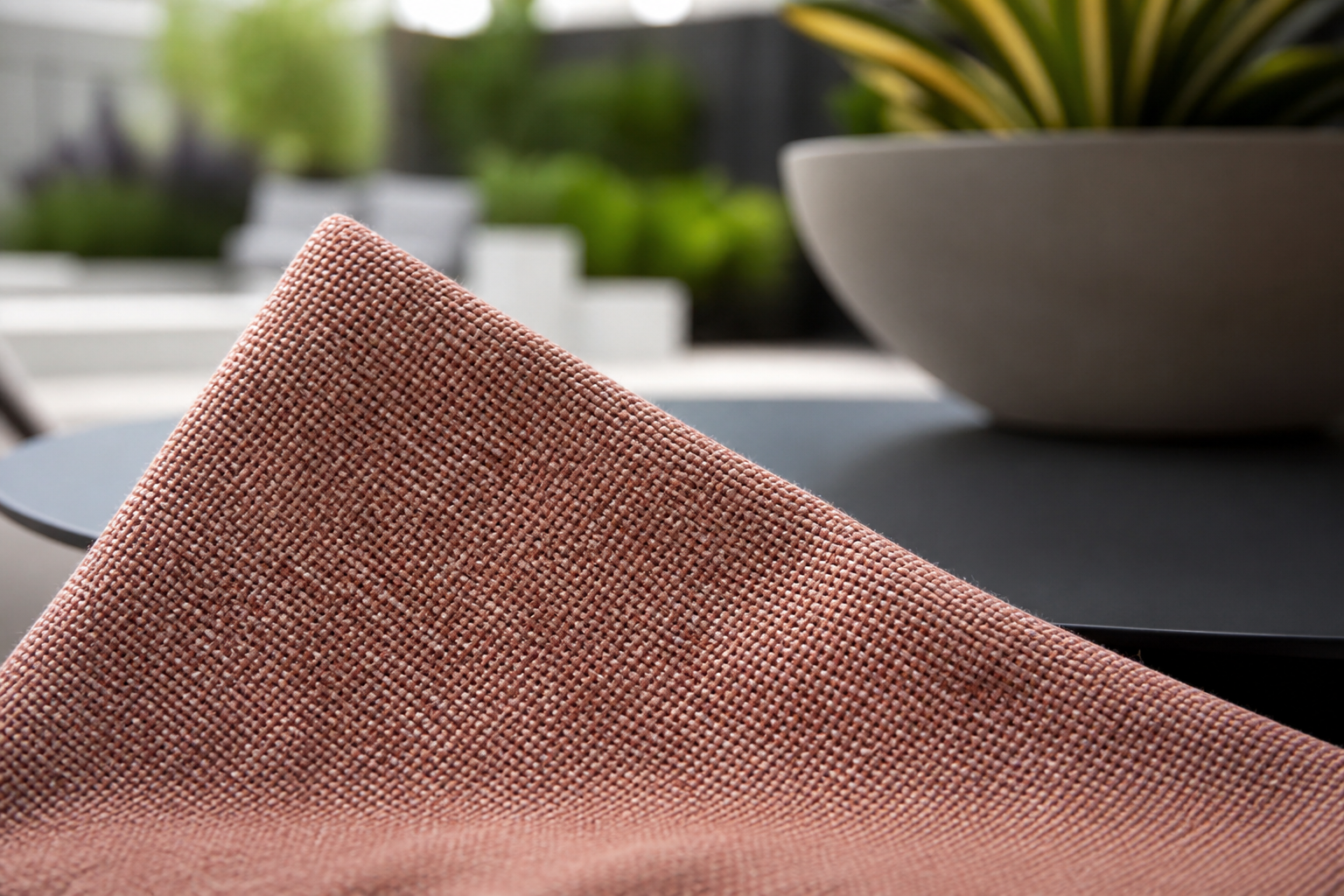 Sunbrella Emerge Collection: 5 Amazing Modern Patio Features 4 Close-up of Sunbrella Emerge Collection fabric texture