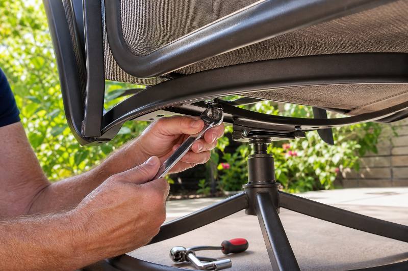 Swivel Chair Repair: 3 Essential Steps for Smooth Patio... 8 kasv swivel chair repair 1 1785006447856