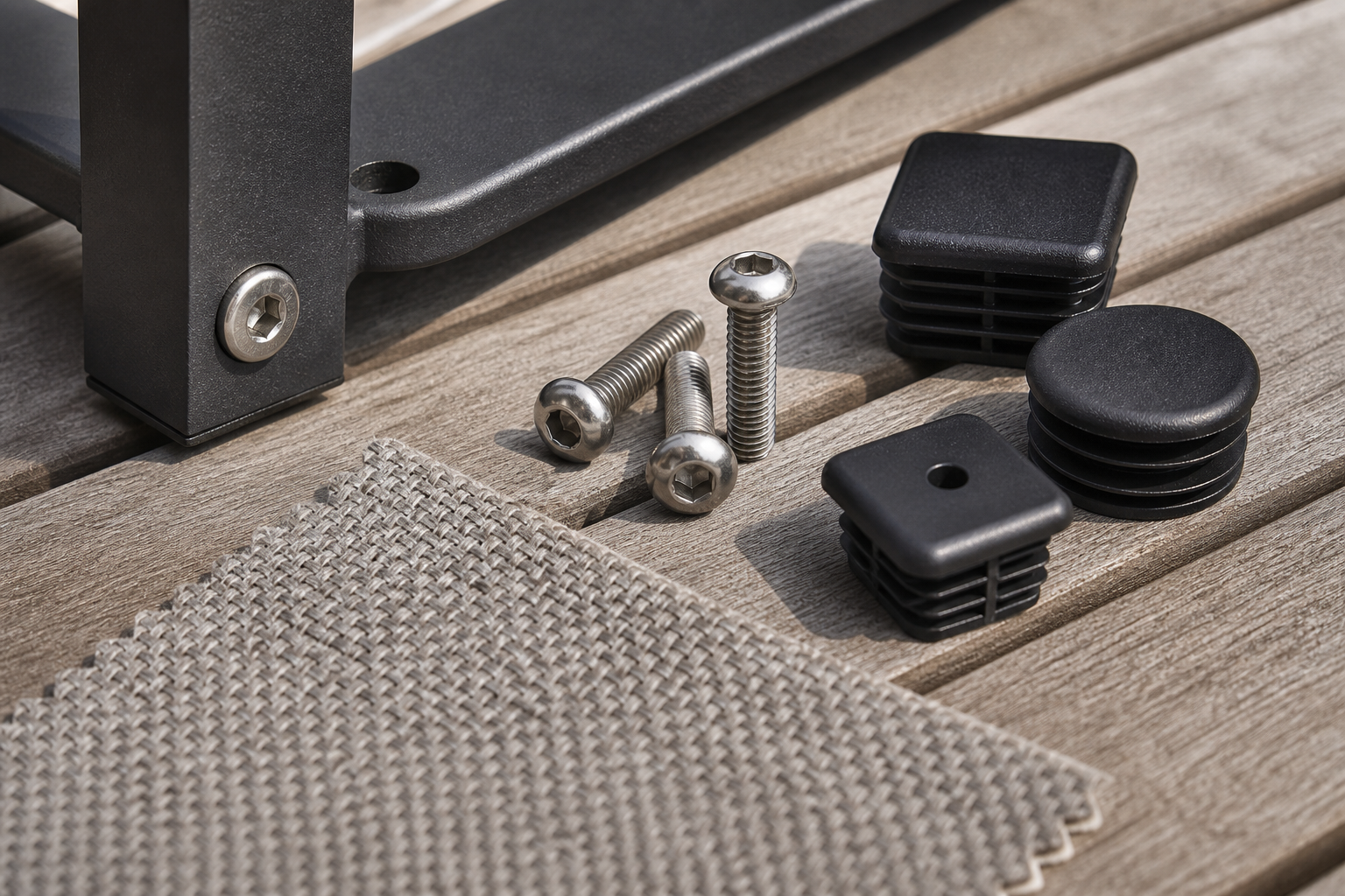 American Made Components for Outdoor Furniture Manufacturing