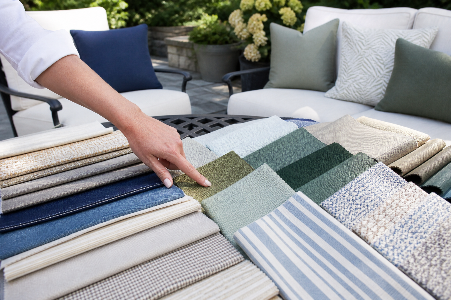 Experiencing Fabric Sample Benefits Through Touch