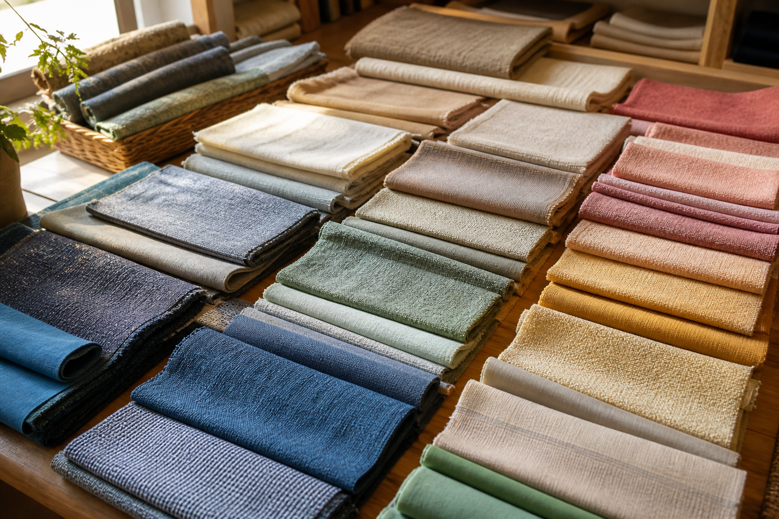 Maximizing Fabric Samples: 7 Proven Ways to Perfect Your... 3 Maximizing Fabric Samples for patio design, showing organized fabric swatches on a design board with outdoor furniture in the background