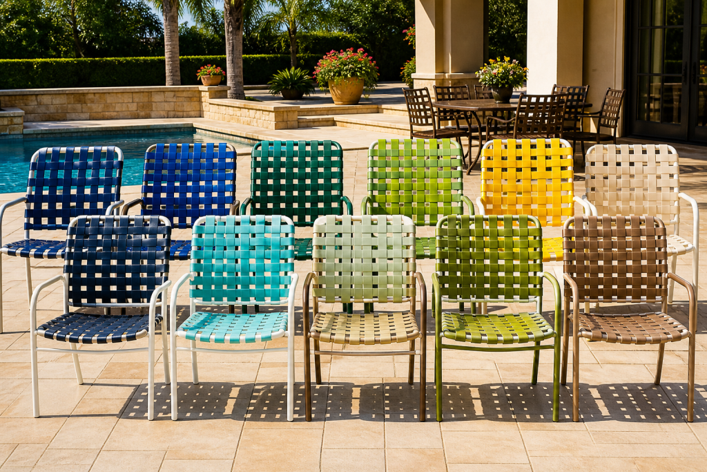 Vinyl Strap Colors: 10 Amazing Shades to Revitalize Patio 2 Vinyl Strap Colors
