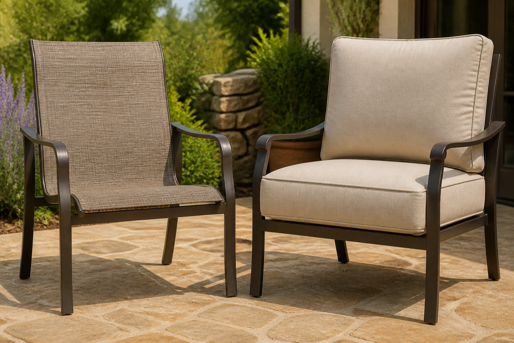 Sling vs Cushion Chairs: 5 Honest, Essential Differences 2 kasv sling vs cushion chairs 1 1792401143769